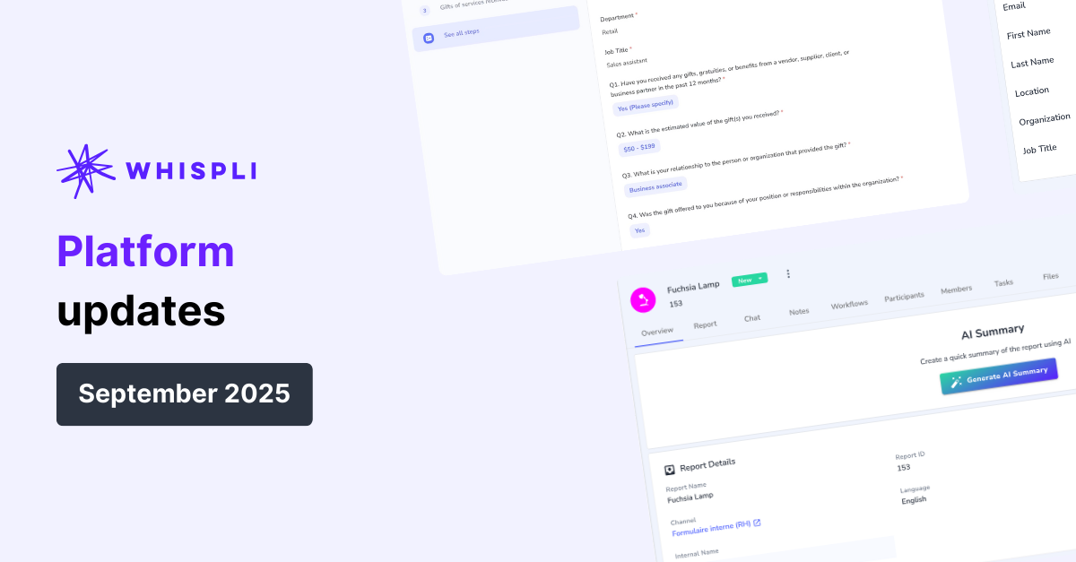 Latest Product Updates - September 2025